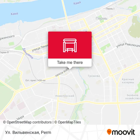 Ул. Вильвенская map