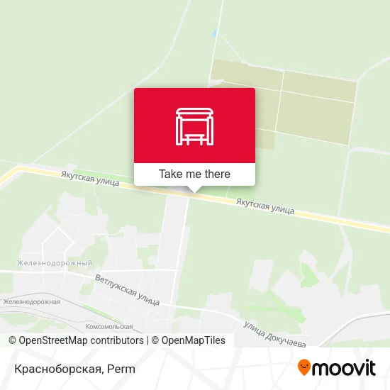 Красноборская map