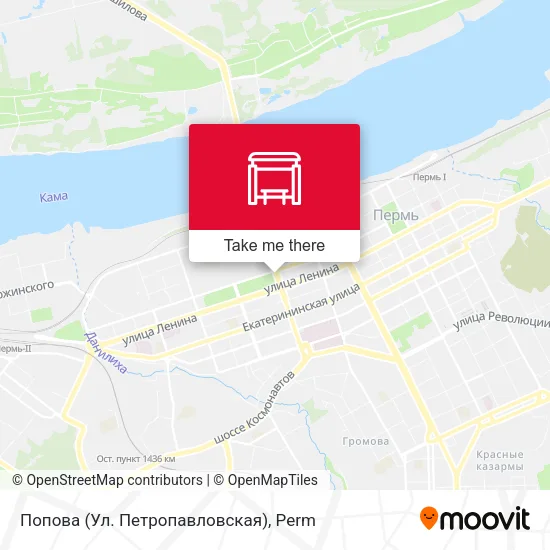 Попова (Ул. Петропавловская) map