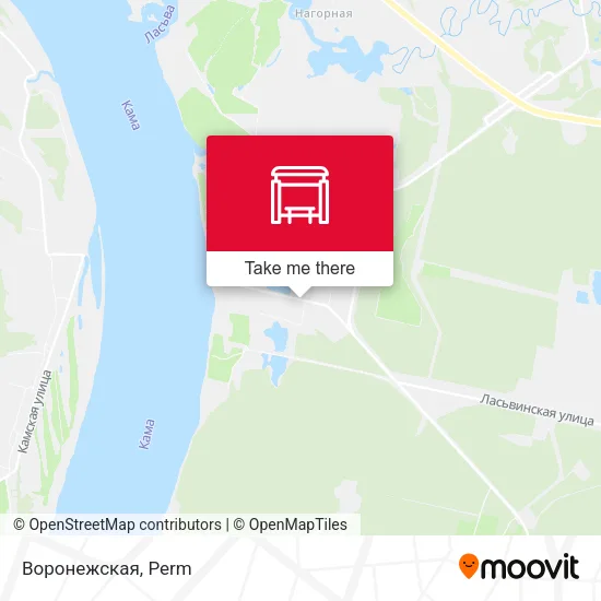 Воронежская map