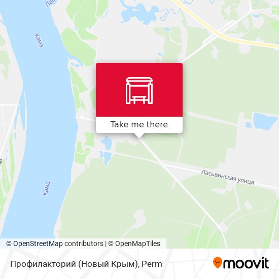 Профилакторий (Новый Крым) map