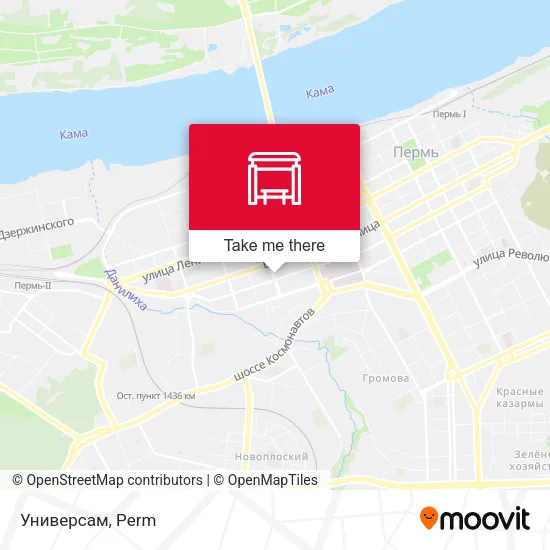 Универсам map