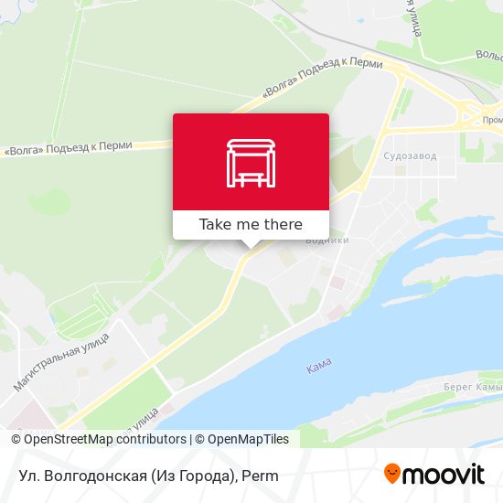 Ул. Волгодонская (Из Города) map