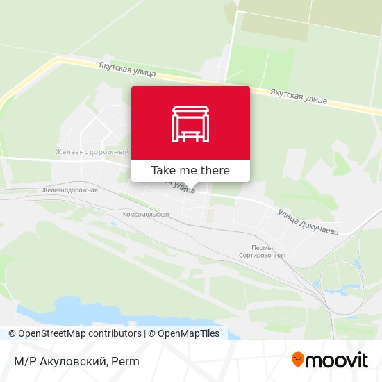 М/Р Акуловский map