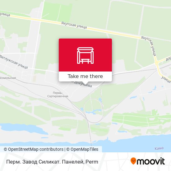 Перм. Завод Силикат. Панелей map