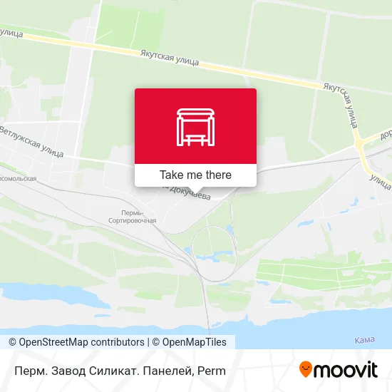 Перм. Завод Силикат. Панелей map
