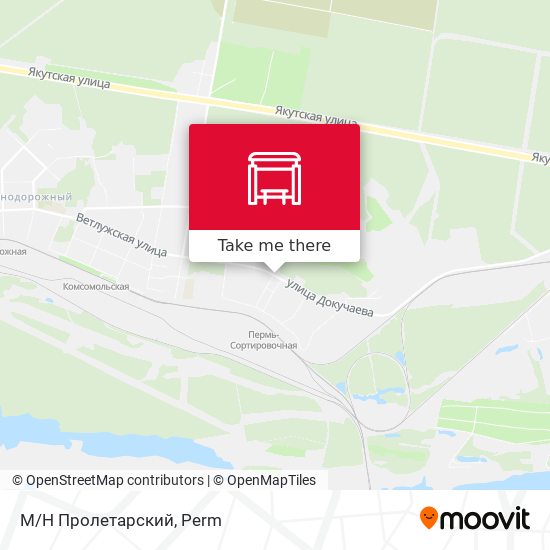 М/Н Пролетарский map