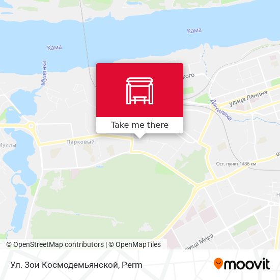 Ул. Зои Космодемьянской map