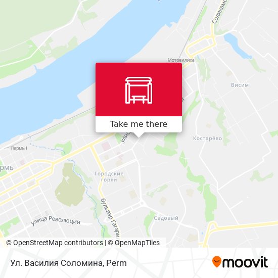 Ул. Василия Соломина map