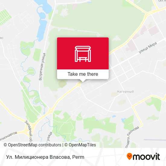 Ул. Милиционера Власова map