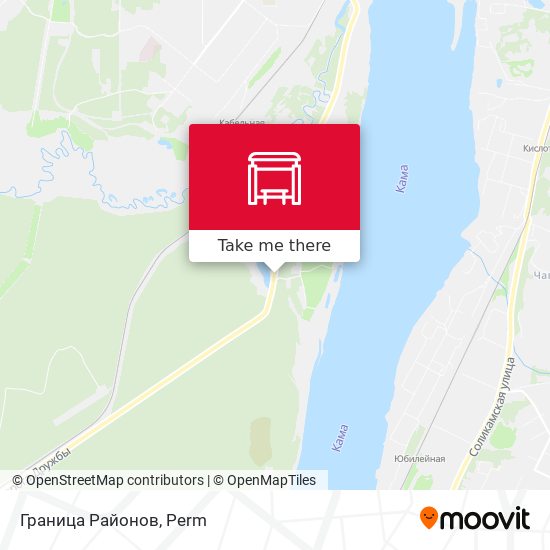 Граница Районов map