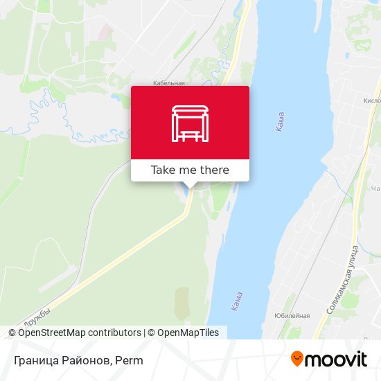 Граница Районов map