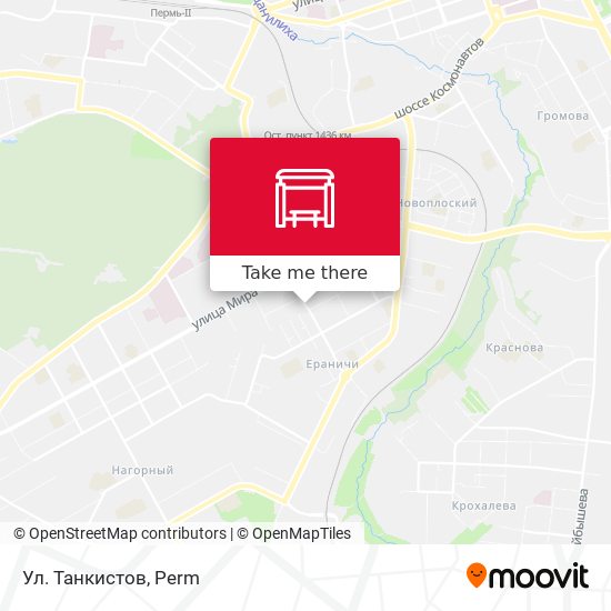 Ул. Танкистов map