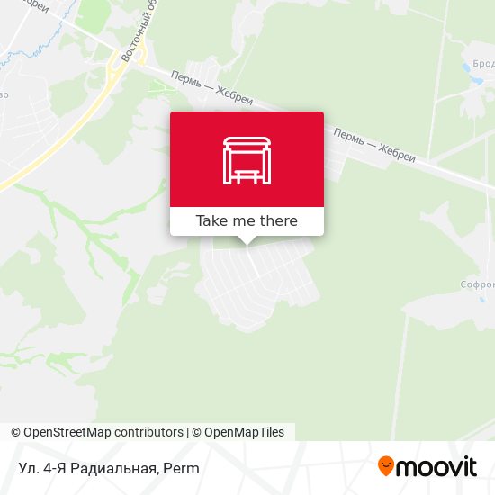 Ул. 4-Я Радиальная map