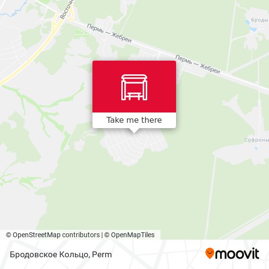 Бродовское Кольцо map