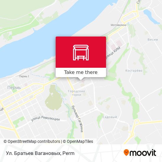 Ул. Братьев Вагановых map