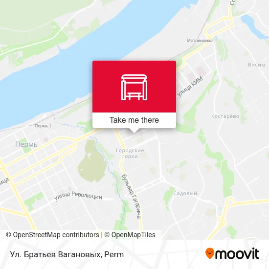 Ул. Братьев Вагановых map