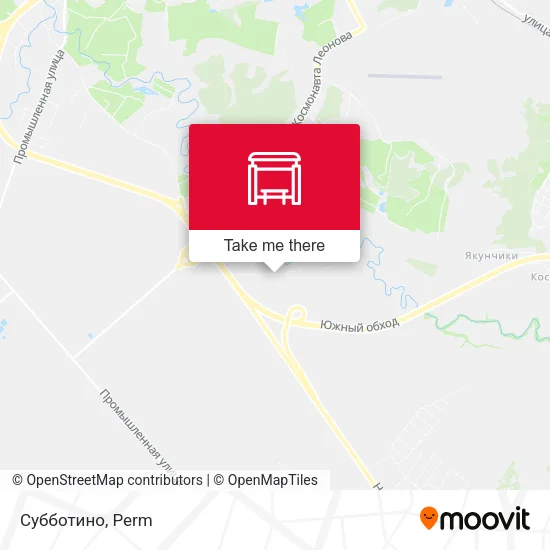 Субботино map