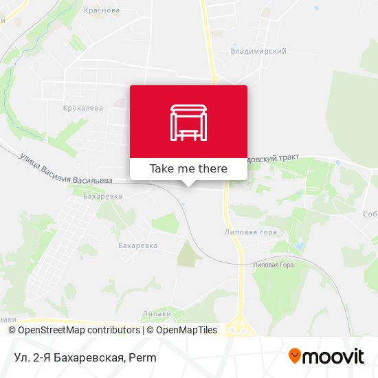 Ул. 2-Я Бахаревская map