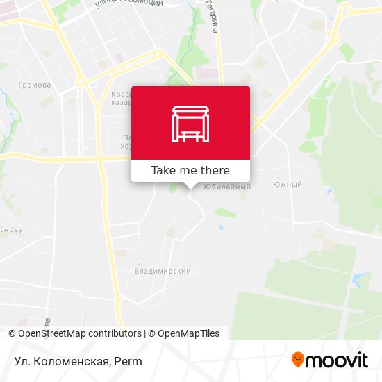 Ул. Коломенская map