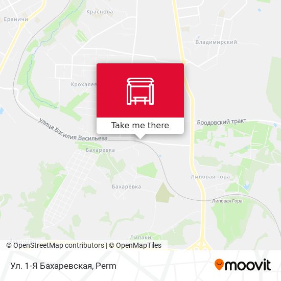 Ул. 1-Я Бахаревская map