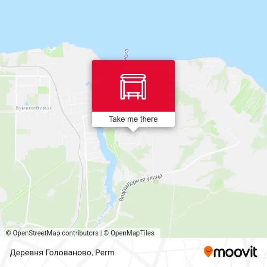 Деревня Голованово map