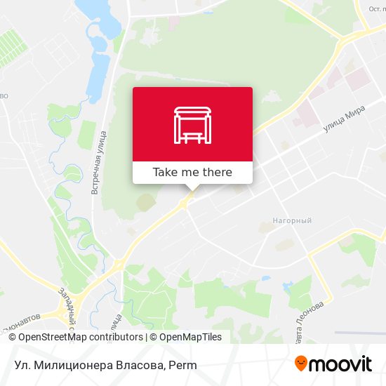 Ул. Милиционера Власова map