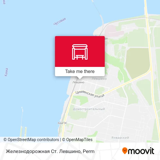 Железнодорожная Ст. Левшино map