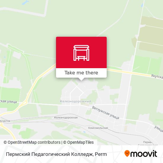 Пермский Педагогический Колледж map