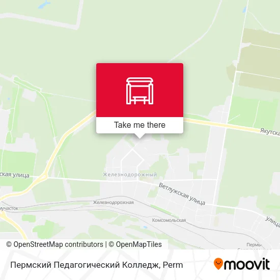 Пермский Педагогический Колледж map
