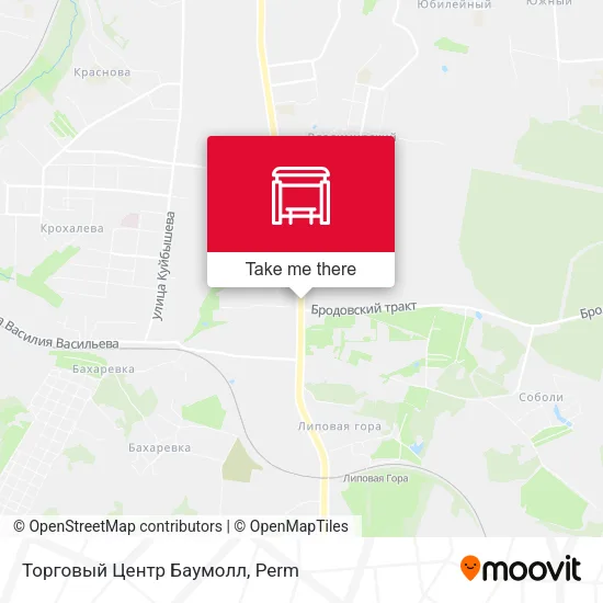 Торговый Центр Баумолл map