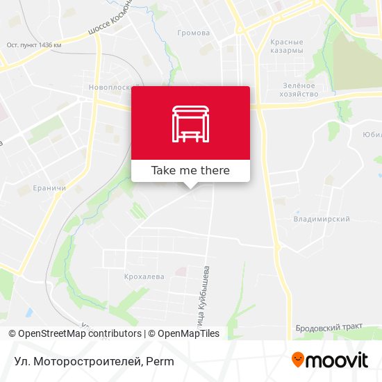 Ул. Моторостроителей map