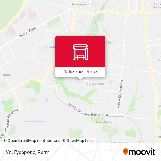 Ул. Гусарова map