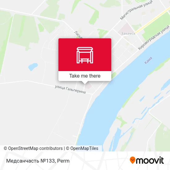 Медсанчасть №133 map