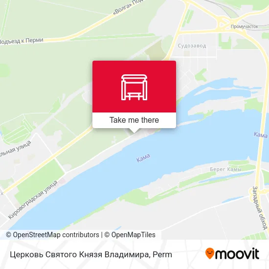 Церковь Святого Князя Владимира map