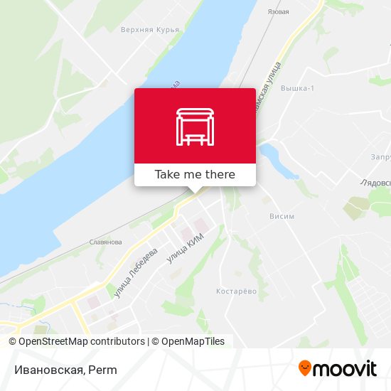 Ивановская map