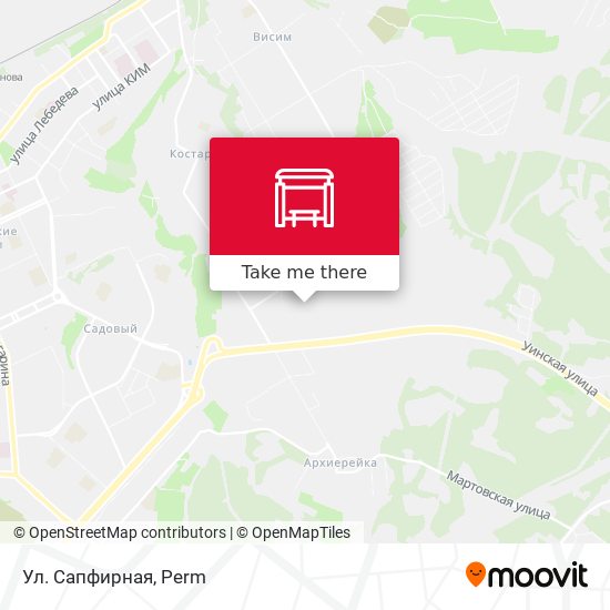 Ул. Сапфирная map
