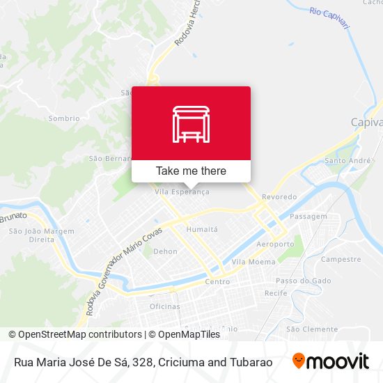 Rua Maria José De Sá, 328 map