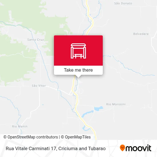 Rua Vitale Carminati 17 map