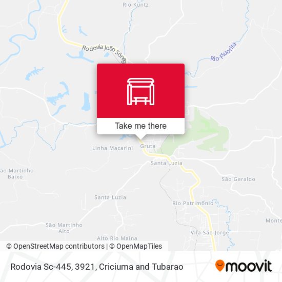 Rodovia Sc-445, 3921 map