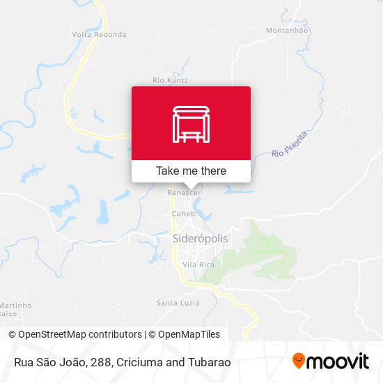 Rua São João, 288 map