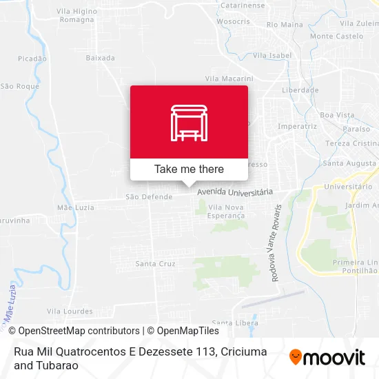 Bento Antônio Neto map