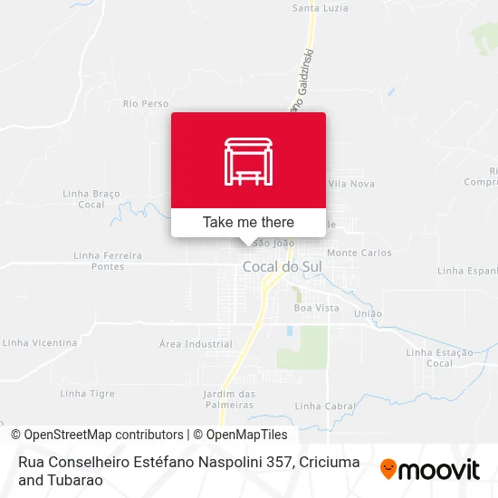 Rua Conselheiro Estéfano Naspolini 357 map