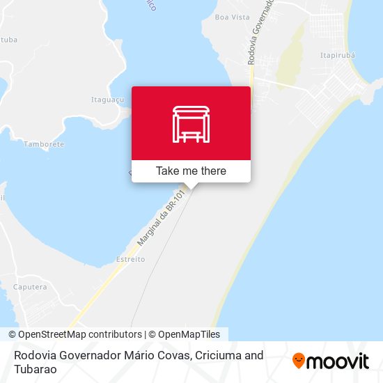 Rodovia Governador Mário Covas map
