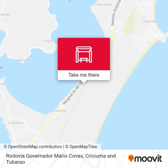 Rodovia Governador Mário Covas map