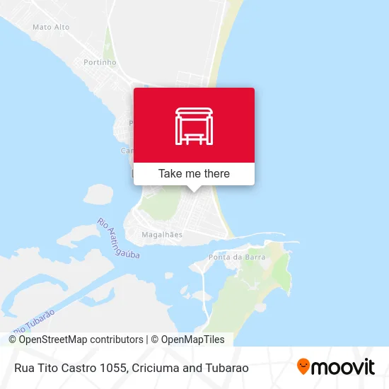 Rua Tito Castro 1055 map