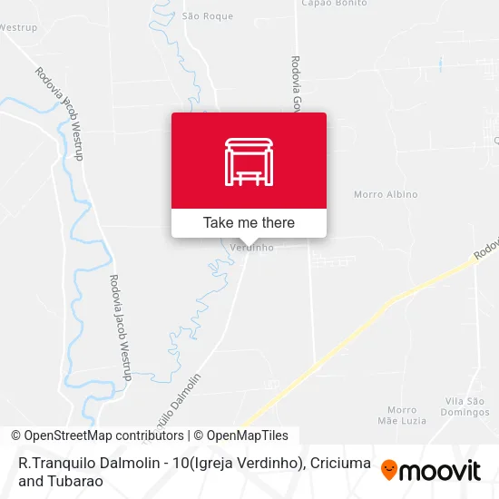 R.Tranquilo Dalmolin - 10(Igreja Verdinho) map