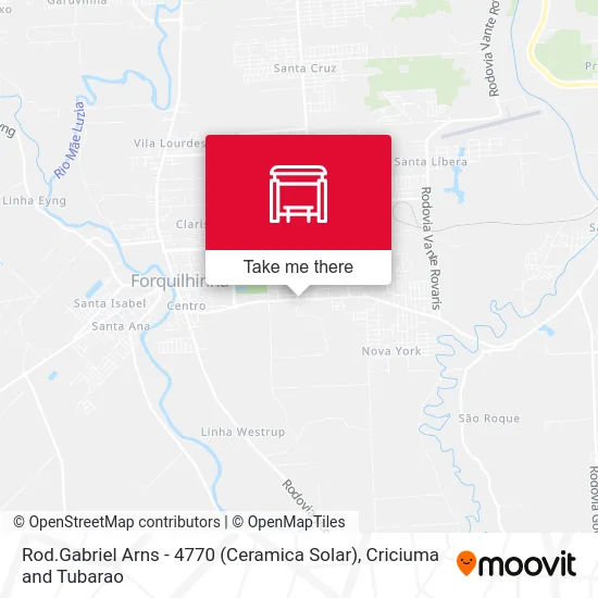 Rod.Gabriel Arns - 4770 (Ceramica Solar) map