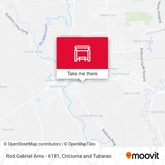 Rod.Gabriel Arns - 6181 map