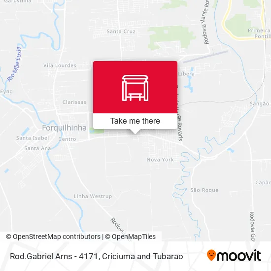 Rod.Gabriel Arns - 4171 map